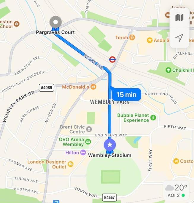 Gorgeous Flat 10 Min Walk To Stadium Free Parking London Ngoại thất bức ảnh